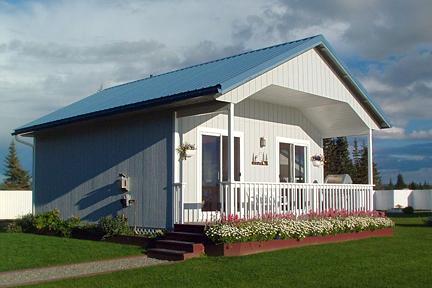 white luxury cottage