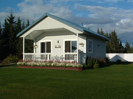 front view of cottage