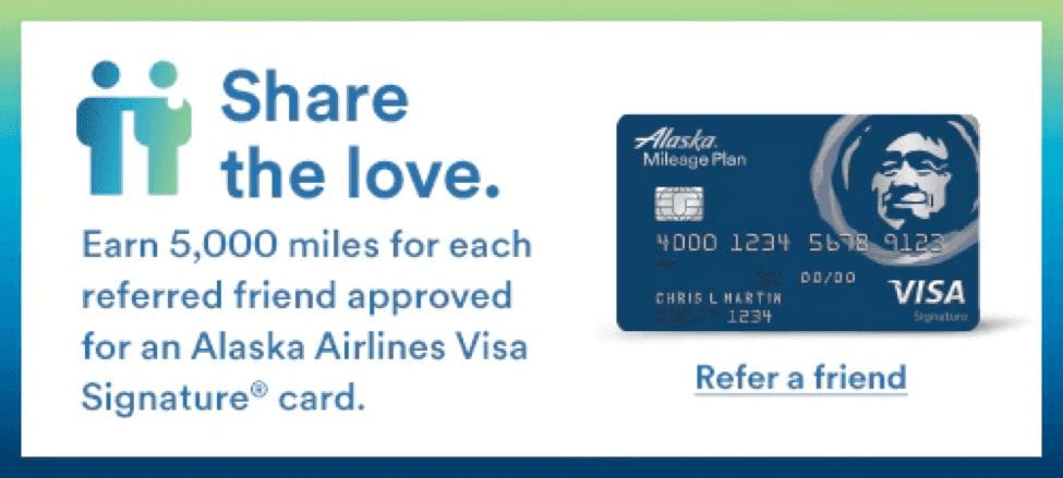 Share the love Alaska Airlines credit card