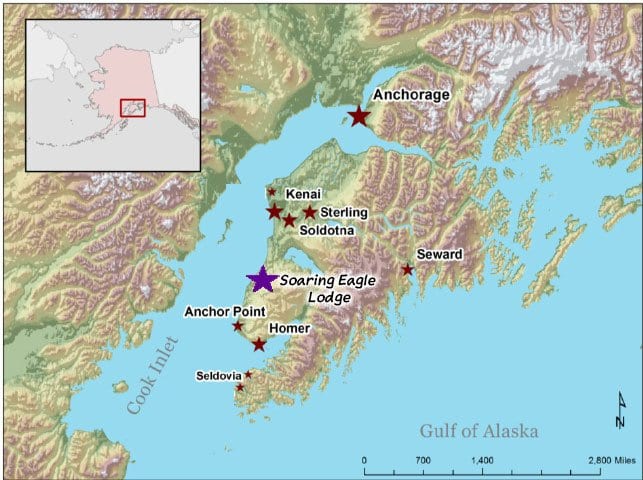 Soaring Eagle Lodge map