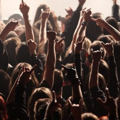 crowd-rock-concert crowd at concert