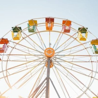 colorful ferris wheel