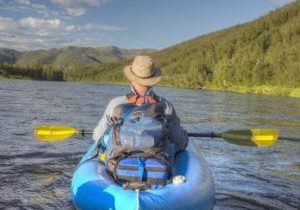 kayaking on the kenai river